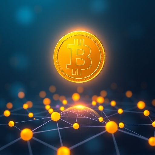 Bitcoin BTC como ouro digital em uma rede descentralizada